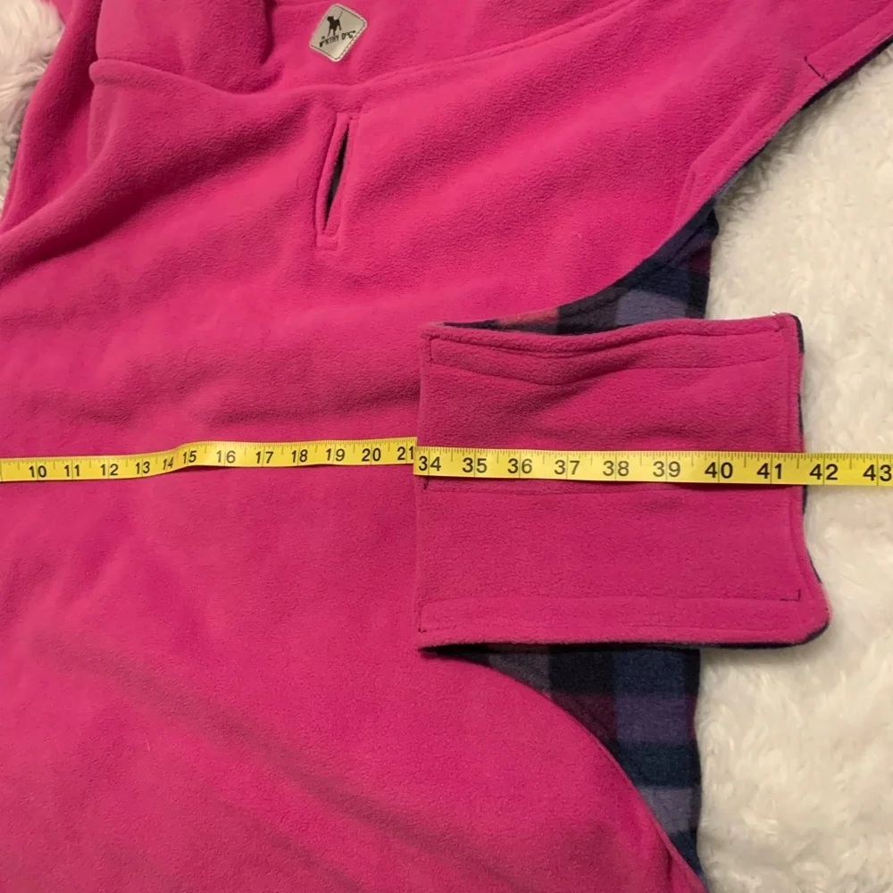THE WORTHY DoG Fargo double layered Fleece purple jacket NWT in size Large